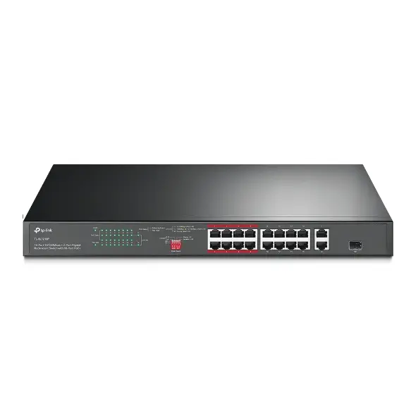 TP-Link TL-SL1218P Switch 16-Port PoE+ For Pakistan TP-Link TL-SL1218P Switch 16-Port PoE+ For Pakistan