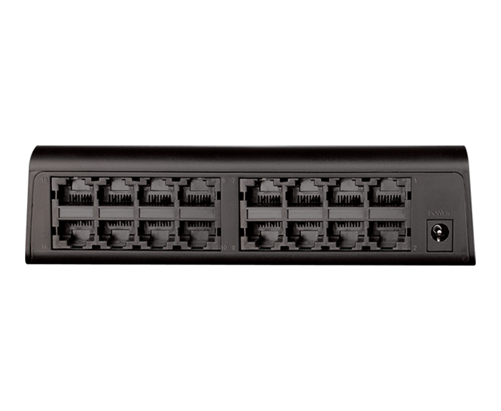 TSX-DLNK-DES-1016A (2) DES-1016A: Saves energy automatically