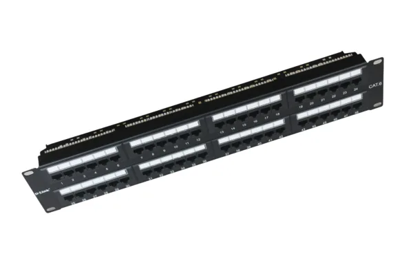 Techtrix Store-D-Link Cables Path Panel-TSX-DLNK-NPP-C61BLK241