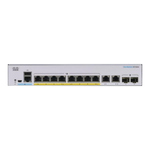 Techtrix Store-Cisco Switches-TXS-CIS-CBS250-8P-E-2G-EU