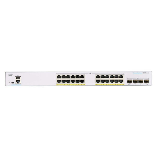 Cisco Switch CBS350-24FP-4G Available at Techtrix store.