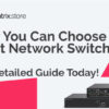 How You Can Choose the Right Network Switch | A Detailed Guide 10 October 2023 / Posted by techtrix.store / 5 Introduction: In today’s digital world, a reliable and efficient network infrastructure is essential for businesses of all sizes. One of the key components of a robust network is the network switch. However, with so many options available in the market, it can be challenging to decide which network switch to buy. In this article, we’ll help you navigate the world of network switches and make an informed decision. Understanding Your Network Needs: Before diving into the specifics of network switches, it’s crucial to understand your organization’s network requirements. Consider factors such as the size of your business, the number of devices connected to the network, and the types of applications you use. Additionally, assess your budget constraints to find the best solution that fits your needs. Types of Network Switches: Unmanaged Switches: Unmanaged switches are the simplest and most affordable option. They are plug-and-play devices that require minimal configuration. These switches are suitable for small businesses or home networks with limited requirements. Managed Switches: Managed switches offer greater control and flexibility. They allow you to configure and monitor the network, making them suitable for medium to large enterprises. Managed switches can be further categorized into smart managed and fully managed switches. Layer 2 and Layer 3 Switches: Layer 2 switches operate at the data link layer and are ideal for basic network segmentation. Layer 3 switches operate at the network layer and provide advanced routing capabilities, making them suitable for larger networks. PoE (Power over Ethernet) Switches: PoE switches can power devices such as IP cameras, VoIP phones, and access points through the Ethernet cable, reducing the need for additional power sources. Stackable Switches: Stackable switches can be grouped together to create a single, high-capacity switch, simplifying management and scalability. Key Considerations: Number of Ports: Ensure the switch has enough ports to accommodate your current and future devices. Speed and Capacity: Consider the required speed (e.g., Gigabit or 10 Gigabit) and capacity (e.g., bandwidth) to support your network’s demands. Reliability: Look for switches from reputable manufacturers known for their reliability. Security Features: Ensure the switch offers security features like VLAN support, access control lists, and port security. Scalability: Choose a switch that can grow with your network by supporting additional modules or ports. Management Interface: Decide whether you need a web-based interface or a command-line interface for network management. Conclusion: When it comes to selecting the right network switch, it’s essential to weigh your organization’s specific requirements against the available options. Whether you’re a small business looking for a budget-friendly solution or a large enterprise in need of advanced features, there’s a network switch that fits your needs. To ensure you make the right choice, consult with experts or trusted vendors like the Cisco master distributor in Pakistan, who can provide valuable insights and recommendations based on your unique circumstances. In the ever-evolving world of networking, choosing the right switch is a critical decision that can impact the performance and efficiency of your network. Take the time to research and make an informed choice, and you’ll be on your way to building a solid foundation for your digital infrastructure.