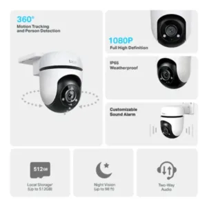 Tapo C500 Outdoor pan or tilt security camera at Techtrix store