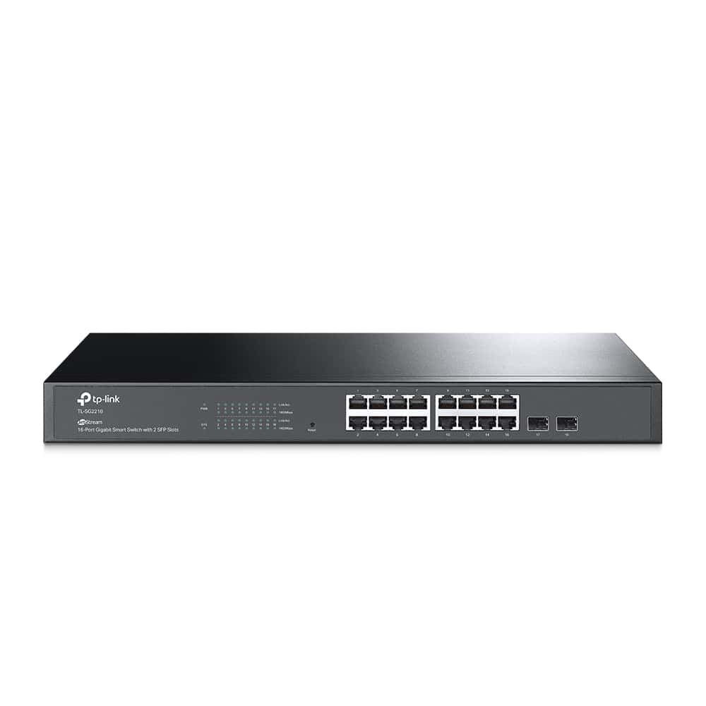 Title: Introduction In the world of networking, efficiency, reliability, and speed are paramount. Whether you're managing a small business network or setting up a robust home network, having the right equipment can make all the difference. One such device that can significantly enhance your network performance is the TL-SG2218 JetStream 16-Port Gigabit Smart Switch with 2 SFP Slots. As a proud Tp-Link Authorized distributor in Pakistan, we are excited to introduce you to this powerhouse of a network switch. In this article, we'll delve into the features and benefits of the TL-SG2218 and explore how it can optimize your network. The TL-SG2218 JetStream Smart Switch: A Brief Overview The TL-SG2218 is a 16-port Gigabit Smart Switch designed to provide seamless and efficient network management. It boasts a myriad of features and capabilities that are essential for businesses and individuals seeking to enhance their network performance. Let's explore what sets this switch apart. High-Speed Gigabit Ports With 16 Gigabit Ethernet ports, the TL-SG2218 ensures lightning-fast data transfer rates. Whether you're streaming high-definition media, engaging in online gaming, or managing a network of devices, these Gigabit ports provide a stable and reliable connection. SFP Slots for Fiber Connectivity The two SFP slots allow you to expand your network even further by connecting via fiber optics. This enables long-distance, high-speed connections with excellent reliability, making it perfect for large office environments or extending your network to remote locations. Smart Management Features The TL-SG2218 comes equipped with smart management features, allowing you to control and optimize your network with ease. This includes VLAN support, QoS for prioritizing network traffic, and IGMP Snooping for efficient multicast traffic management. Secure and Efficient Network security is a paramount concern, and the TL-SG2218 addresses this with advanced security features. It supports SSH and SSL for secure connections, and it includes IP-MAC-Port-VID Binding for enhanced network access control. Tp-Link Authorized Distributor in Pakistan As a Tp-Link Authorized distributor in Pakistan, we take pride in offering the TL-SG2218 to our customers. Tp-Link is a renowned name in the networking industry, known for its commitment to quality and innovation. By choosing us, you are guaranteed to receive genuine Tp-Link products that are backed by warranties and customer support. Benefits of Choosing the TL-SG2218 Enhanced Network Performance: With high-speed Gigabit ports and the option for fiber connectivity, your network will perform at its best. Efficient Network Management: Smart management features make network control a breeze, ensuring you can optimize your network for your specific needs. Top-Notch Security: Protect your network and sensitive data with advanced security features. Reliability and Quality: As a Tp-Link Authorized distributor, we stand by the quality and reliability of the TL-SG2218. Conclusion In the world of networking, the TL-SG2218 JetStream 16-Port Gigabit Smart Switch with 2 SFP Slots shines as a powerful solution for efficient and reliable network management. As a Tp-Link Authorized distributor in Pakistan, we are here to provide you with this outstanding networking device, backed by the trust and quality of Tp-Link. Upgrade your network today with the TL-SG2218 and experience a new level of network performance and control. Don't miss out on this opportunity to take your network to the next level.