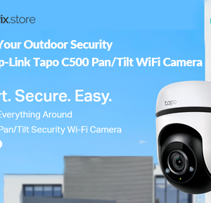 fWhy Choose the Tp-Link Tapo C500 Pan/Tilt WiFi Camera? The Tp-Link Tapo C500 is a cutting-edge security camera that offers an array of features to keep your space secure and give you peace of mind. With its advanced pan and tilt capabilities, this camera ensures that every corner of your area is under surveillance, leaving no blind spots. Here are some key features that make the Tapo C500 stand out: High-Definition Video: The Tapo C500 captures crystal-clear 1080p HD video, ensuring that you can see every detail with utmost clarity. Pan and Tilt Functionality: Its pan and tilt functions allow you to remotely control the camera's movements, giving you the flexibility to look around and zoom in as needed. Night Vision: Equipped with infrared LEDs, the camera offers excellent night vision up to 30 feet, providing round-the-clock protection. Two-Way Audio: The built-in microphone and speaker enable two-way audio communication, allowing you to talk to your loved ones or deter potential intruders. Motion Detection: The Tapo C500 detects motion and sends alerts to your mobile device, ensuring that you are always informed of any unusual activity. Why Buy from a Tp-Link Master Distributor in Pakistan? When you're investing in a high-quality product like the Tapo C500, it's essential to purchase it from a reliable source. Tp-Link authorized distributors in Pakistan guarantee several advantages: Genuine Products: Authorized distributors provide only genuine Tp-Link products, ensuring you receive the quality you expect. Warranty Support: Purchasing from an authorized distributor means you can enjoy the benefits of warranty coverage and post-purchase support. Expert Guidance: Authorized distributors have in-depth knowledge of Tp-Link products and can assist you in choosing the right solutions for your specific needs. Peace of Mind: You can trust that the product you purchase is authentic and backed by the manufacturer. Where to Find a Tp-Link Exclusive Distributor in Pakistan To find a Tp-Link Master Distributor in Pakistan, visit the official Techtrix System website or reach out to their customer support for a list of authorized dealers. It's essential to buy from a recognized source to ensure the authenticity and performance of your Tapo C500 Pan/Tilt WiFi Camera. In conclusion, the Tp-Link Tapo C500 Pan/Tilt WiFi Camera is the ideal choice for those seeking a reliable security solution in Pakistan. Remember to purchase from a Tp-Link authorized distributor to enjoy the benefits of a genuine product, warranty support, and expert guidance. Invest in your security with the Tapo C500 today! TAPO C500 (NEW) OUTDOOR PAN/TILT SECURITY WIFI CAMERA 1080p Full HD Live View-Reveals clear and sharp images with more details. Person Detection and Motion Tracking-Smart AI identifies a person while tracking motion with high-speed rotation, notifying users as needed. 360° Visual Coverage-Provides 360° horizontal & 130° vertical range to cover every corner. Night Vision (up to 98 ft)-Ensures your safety by providing a clear visual distance of up to 98 ft even in total darkness. IP65 Weatherproof-Offers excellent waterproof and dustproof performance for outdoor scenarios. Multiple Installation Options-Use the mounting screws, template and loops‡ to install on any wall, ceiling or pole for the perfect view—wherever you want. Flexible Storage Choices-Save recorded videos to an installed microSD card(up to 512 GB)†, or use Tapo Care** cloud storage service. Customizable Sound Alarm-Record your customized audio as an alarm to extend your usages. Physical Privacy Mode-Maintains your privacy with the lens physically blocked by the housing. Two-Way Audio-Enables communication through a built-in microphone and speaker.