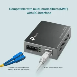 MC200CS designed for use with multi-mode fiber cable