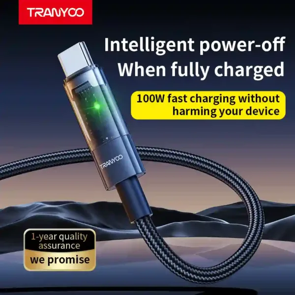 Tranyoo CC-1 Data Cable preserves battery life Techtrix Store