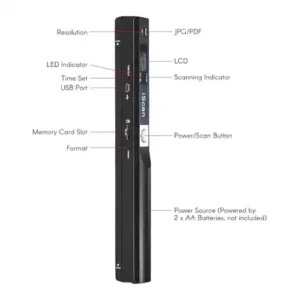 MAX 900DPI portable scanner