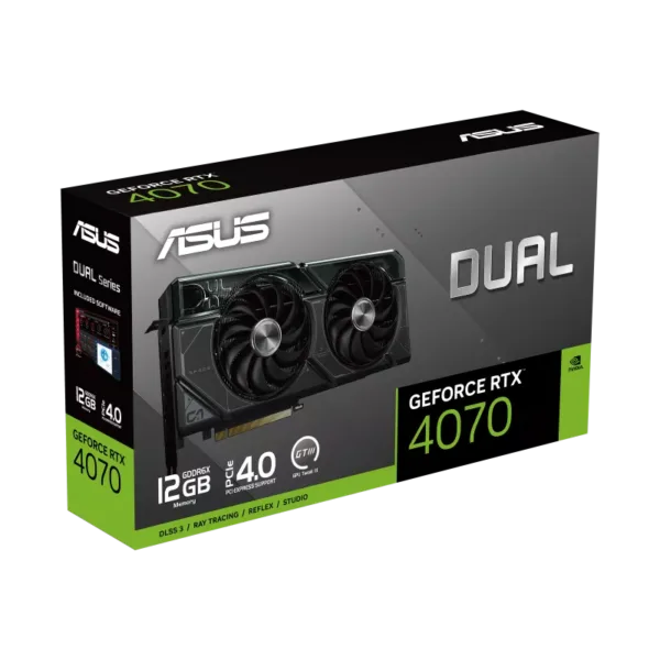 ASUS DUAL- RTX 4070 - 12G multitasking at Techtrix Store Pakistan